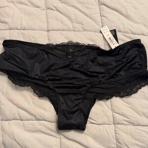 Victoria's Secret Black Lace Bikini Panty